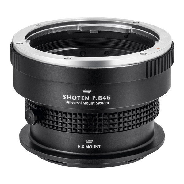 SHOTEN P645-HX-U UMSシリーズ [マウントアダプター (ペンタックス645(DAレンズ対応)マウントレンズ &rarr; ハッセルブラッドXマウント変換 絞りリング付き)]｜XPRICE店