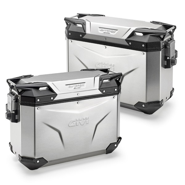 デイトナ D43330 サイドケース 各37L TREKKER OUTBACK EVOシリーズ OBKE37A PACK2 左右セット シルバー|XPRICE店