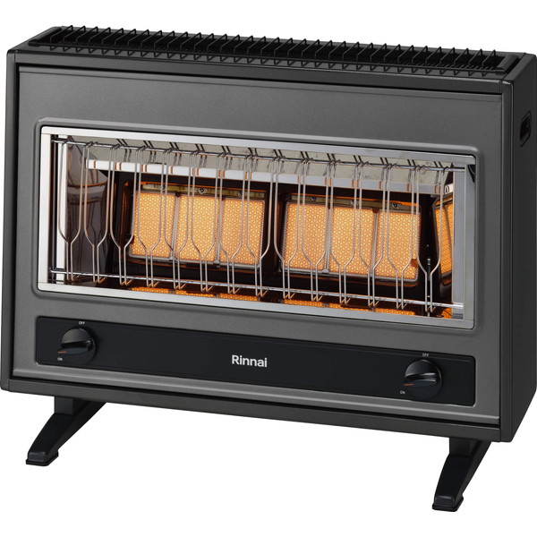 ガス赤外線ストーブ 都市ガス用 リンナイ Rinnai R-1220CMS3(D)-13A 都市ガス用 木造17畳・鉄筋および断熱木造23畳まで 暖房 暖かい|XPRICE店