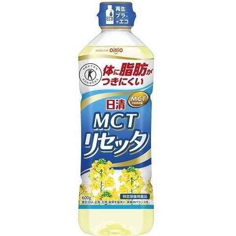 日清オイリオ MCTリセッタ ペット 600g x10 メーカー直送 ギフト プレゼント