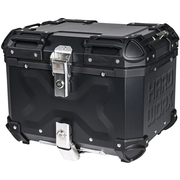 RIDEZ HXNE45 HARD WORX パニアトップケース BLACK 45L