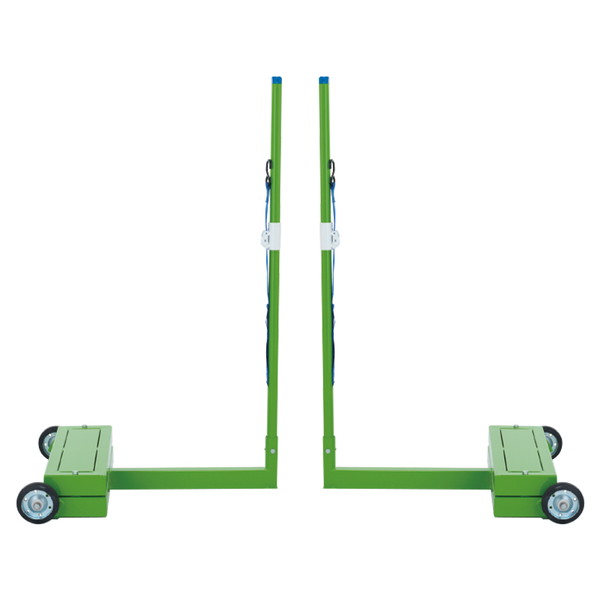 楽天市場】エバニュー EVERNEW バドミントン支柱移動式SS EKD427 学校