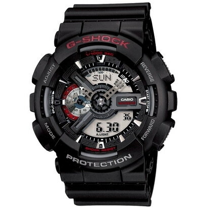 腕時計 時計 CASIO カシオ G-SHOCK メンズ GA-110-1AJF Gショック GSHOCK ジーショック ブラック 黒 クォーツ ウォッチ 誕生日 新生活 父の日 クリスマス プレゼント ギフト GA1101AJF