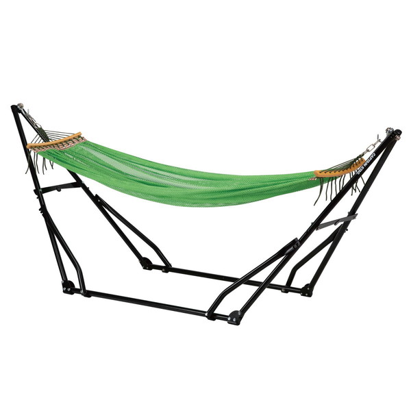 CAPTAIN STAG UD-2019 スチールポール 3WAYハンモックセット(グリーン・ブルー)|XPRICE店