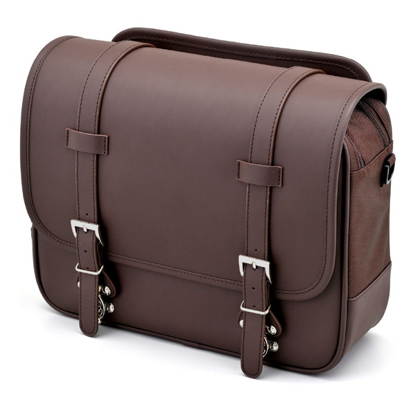 デイトナ D48392Henly Begins サイドバッグ 12L DHS-54 プレーン/ブラウン