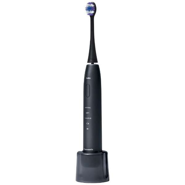 楽天市場】PANASONIC EW-DP38-K ブラック W音波振動ハブラシ ドルツ