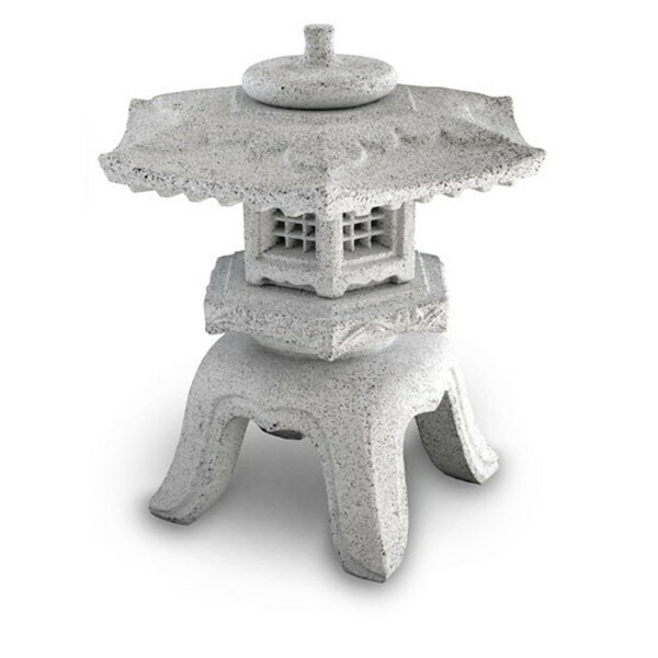 楽天市場】【38時間限定ポイント15倍】雪見灯籠 信楽焼 16号