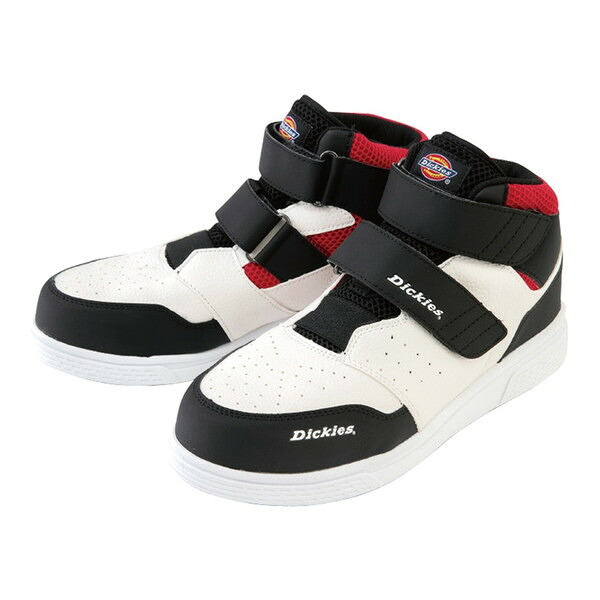 Dickies D3313 ホワイト 25.5 Wマジック [セーフティスニーカー]