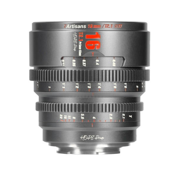 七工匠 7A-HP16T21-M43-T チタングレー HOPE Prime [単焦点レンズ (マイクロフォーサーズ)]｜XPRICE店