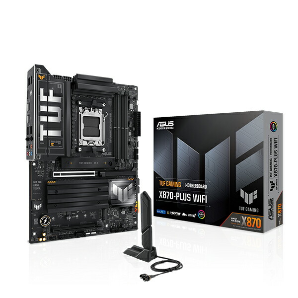 ASUS TUF-GAMING X870-PLUS WIFI [マザーボード] 【KK9N0D18P】