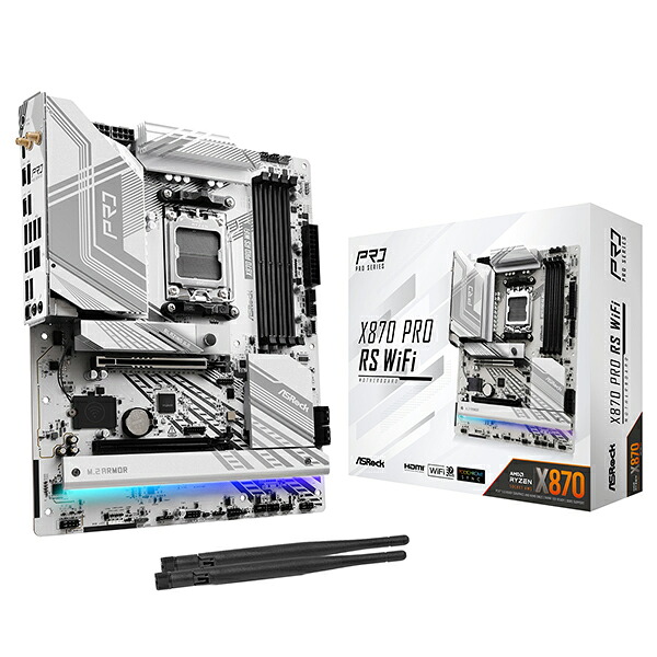 ASRock X870 Pro RS WiFi [マザーボード] 【KK9N0D18P】｜XPRICE店