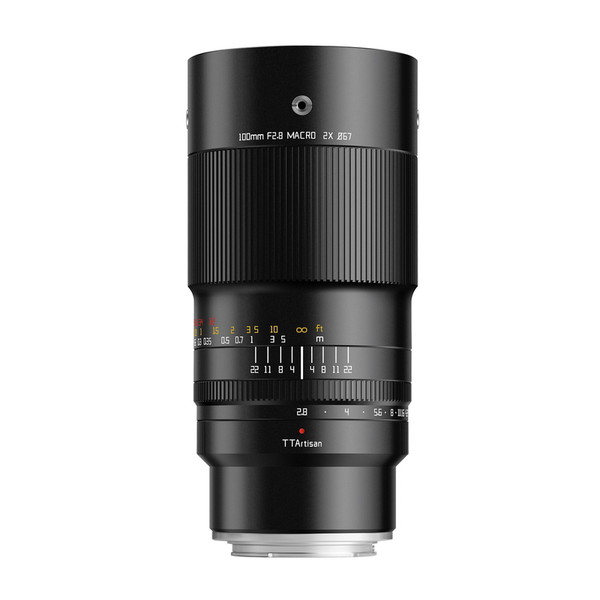 TTArtisan (銘匠光学) TT-100F28M-E ブラック 100mm f/2.8 MACRO 2X (ソニーEマウント) [中望遠マクロレンズ]｜XPRICE店