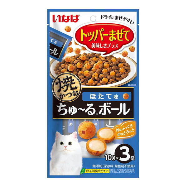 楽天市場】いなば トッパーまぜて 焼かつお ちゅ〜るボール