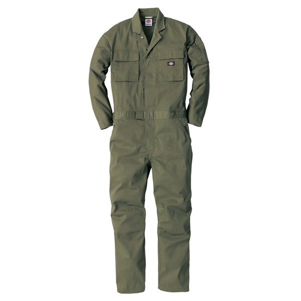 Dickies D766 アーミー 4L [T/Cストレッチツナギ]