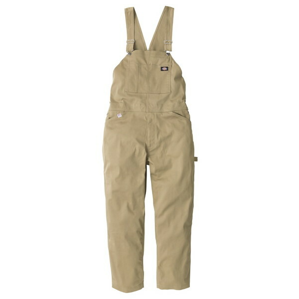 Dickies D769 カーキ SS [T/Cストレッチオーバーオール]