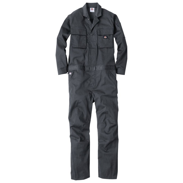 Dickies D766 モクグレー 4L [T/Cストレッチツナギ]