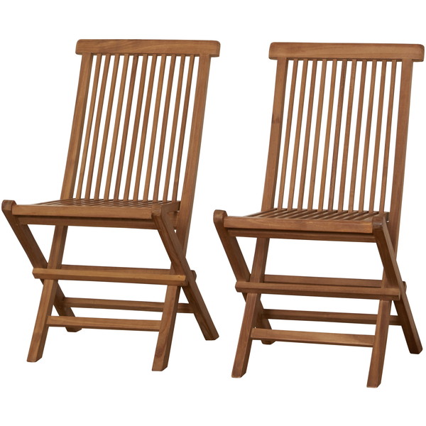 楽天市場】折り畳みチェア チーク無垢材 送料無料 折りたたみガーデン