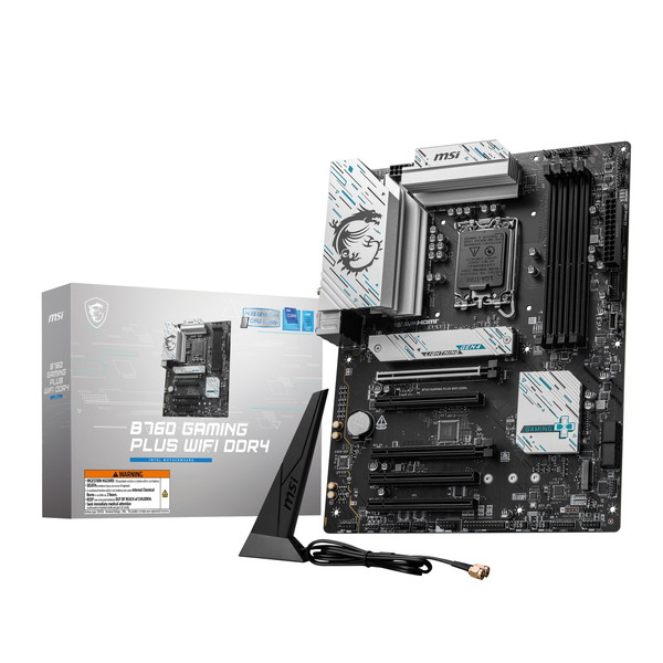 MSI B760 GAMING PLUS WIFI DDR4 [マザーボード] 【KK9N0D18P】