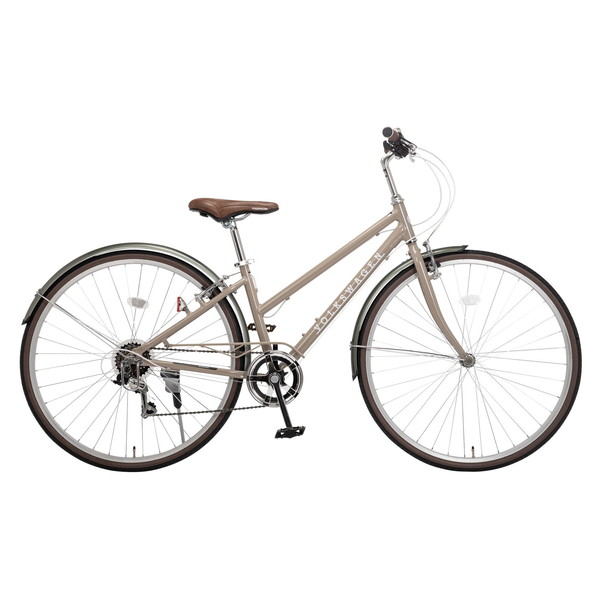 Volkswagen フォルクスワーゲン シティサイクル VW-CR7006AL サンドベージュ 67383 700x32C 6段変速 メーカー直送