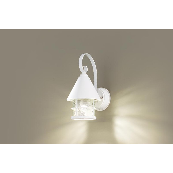 PANASONIC LGW85044WF ホワイト/透明 [洋風LEDポーチライト (電球色)]｜XPRICE店
