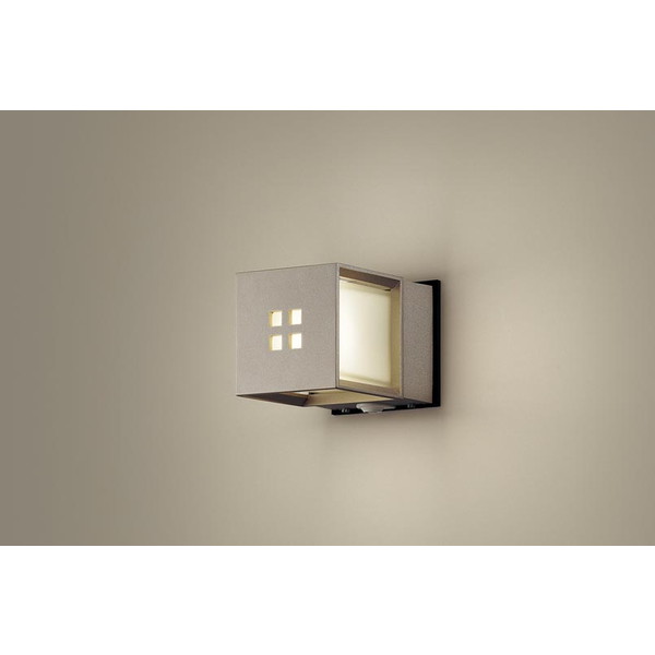 PANASONIC LGWC85040YF プラチナメタリック/乳白 [洋風LEDポーチライト (電球色)]｜XPRICE店