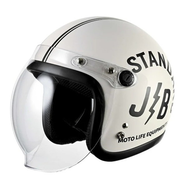 RIDEZ JB STANDARD OFF-WHITE 57-60cm未満 [デザインジェットヘルメット]｜XPRICE店
