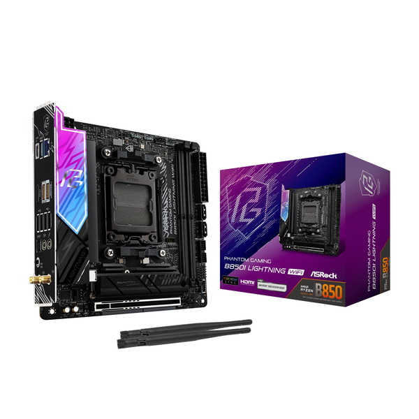 ASRock B850I Lightning WiFi [Mini-ITXマザーボード] 【KK9N0D18P】｜XPRICE店