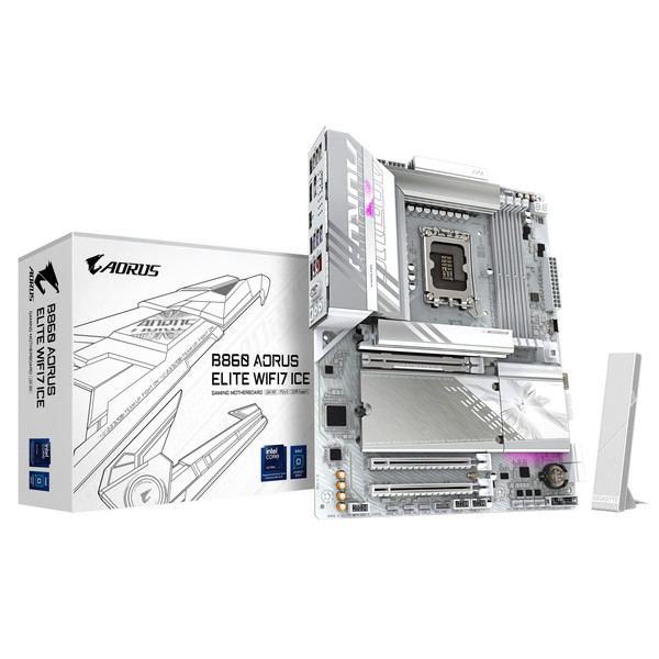 GIGABYTE B860 A ELITE WF7 ICE [マザーボード] 【KK9N0D18P】