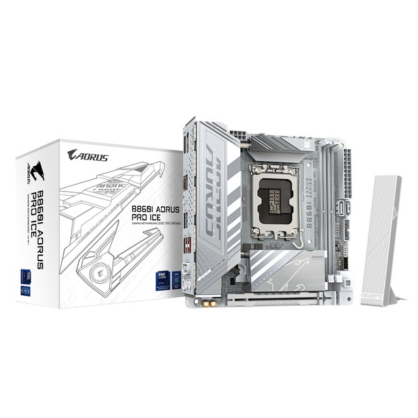 GIGABYTE B860I AORUS PRO ICE [マザーボード] 【KK9N0D18P】