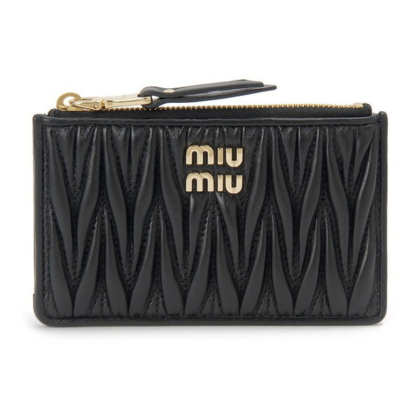 ⭐極美品⭐miumiu　マテラッセ　ラウンドジップ　小銭入れ　黒 楽天市場】miumiu コインケースの通販
