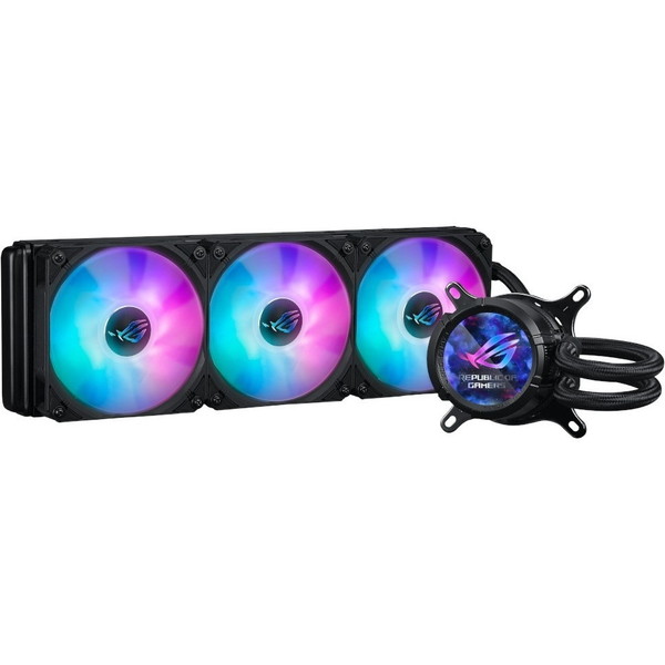 ASUS ROG STRIX LC III 360 ARGB LCD ブラック [水冷クーラー] 【KK9N0D18P】