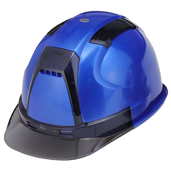 TOYO メタリック塗装ヘルメット NO.390FSMBU メタリックブルー