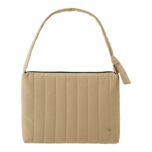 LOGOS ニュースペーパーキルトバック-BE No.37410429 ベージュ|XPRICE店