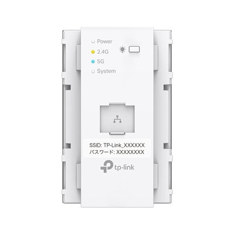 TP-LINK EAP655-WE-AC-S [コンセント埋め込み型 Wi-Fi 6アクセスポイント]