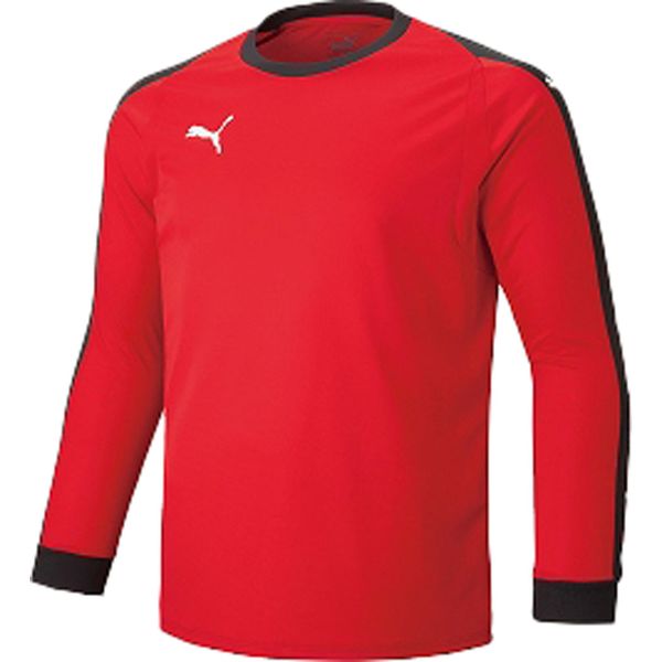 PUMA プーマ サッカーウエア LIGA GK シャツ パッドツキ プーマ レッド×プーマ ホワイト XXL 729965 01