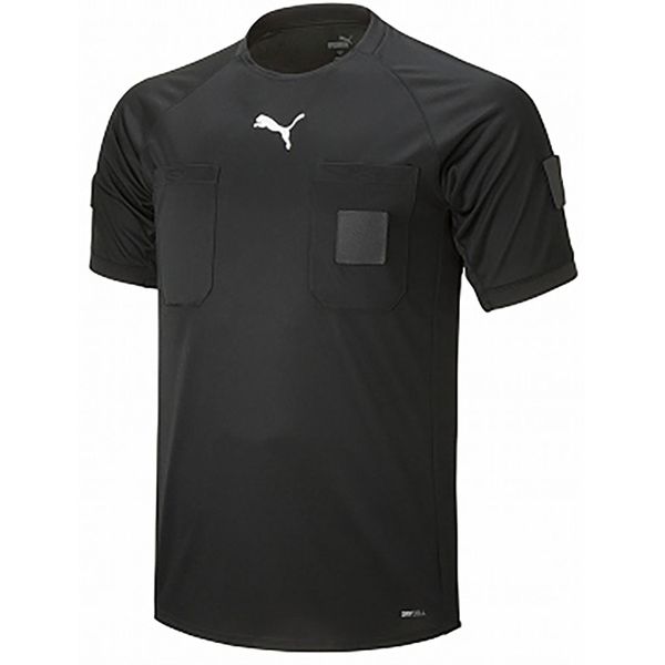 PUMA プーマ サッカーウエア SS レフリーシャツ プーマ ブラック S 705377 01