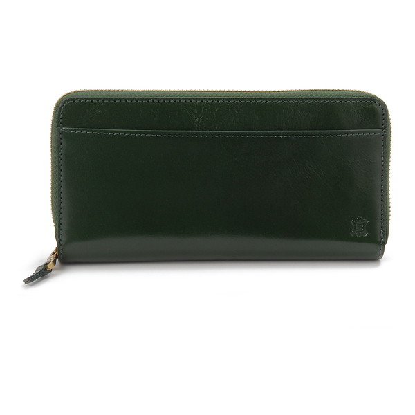 財布 長財布 小銭入れ BELLIES YORK ベリーズヨーク ラウンドファスナー長財布 GR グリーン 緑 BYHL10306GR 本革 イタリアンレザー シンプル 誕生日 新生活 母の日 父の日 敬老の日 クリスマス プレゼント ギフト｜XPRICE店