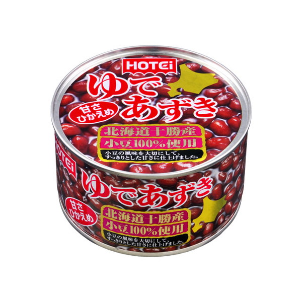 ホテイ ゆで小豆 北海道産 T1号缶x24 メーカー直送 ギフト プレゼント