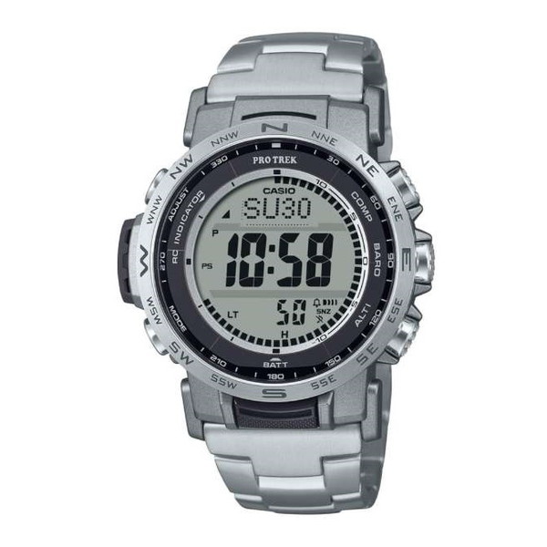 腕時計 時計 CASIO カシオ PRO TREK プロトレック メンズ PRW-35TLD-7JF ソーラー充電 ウォッチ シルバー 誕生日 新生活 クリスマス 父の日 プレゼント ギフト PRW35TLD7JF