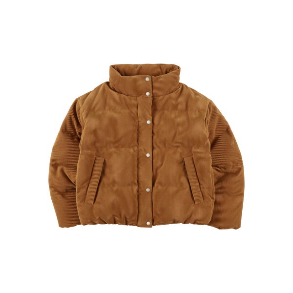 NANGA ナンガ CORDUROY SHORT DOWN JACKET W CML N2531-0B017B N0005241 ウィメンズ Mサイズ