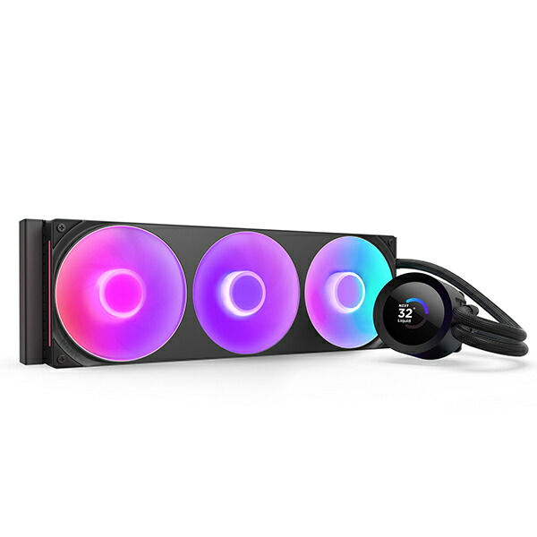 NZXT RL-KR360-B2 ブラック Kraken Plus 360 RGB v2 [CPUクーラー] 【KK9N0D18P】