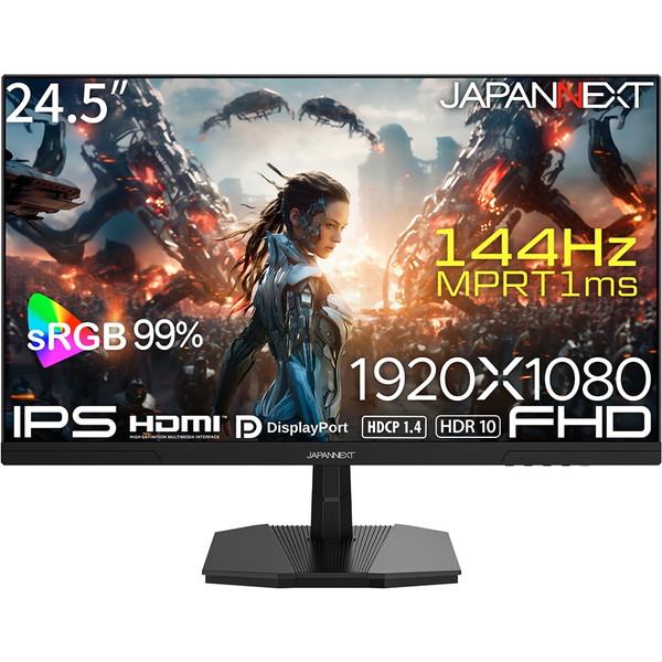 JAPANNEXT JN-IPS245G144F [24.5インチ液晶モニター]