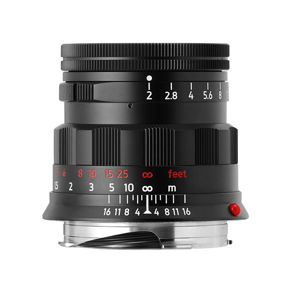 LIGHT LENS LAB LLL-50M R-R (B) ブラックペイント M 50mm f/2 Rigid [交換レンズ (ライカMマウント)]