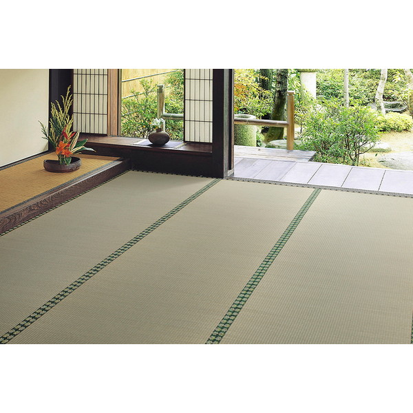 萩原 158012460 おもてなし い草カーペット 雅(みやび) 本間6畳 286×382 メーカー直送|XPRICE店