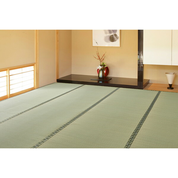 萩原 159067660 国産い草カーペット 天草 団地間6畳 255×340 メーカー直送|XPRICE店