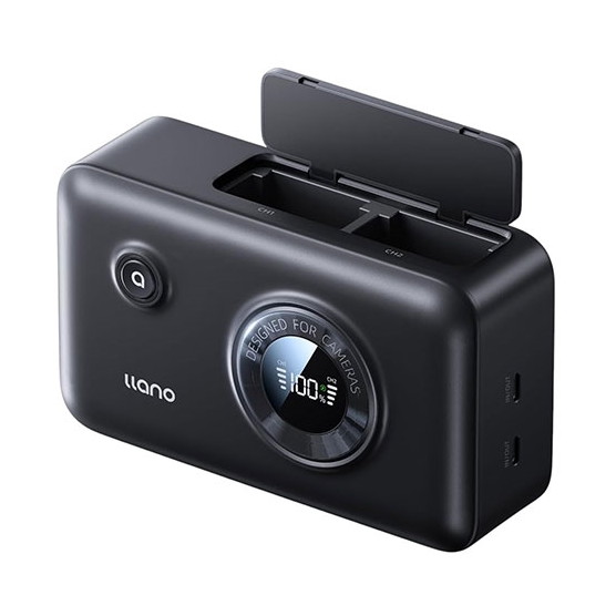 llano CS3EL15 [CS3 2in1 カメラバッテリー充電器 EN-EL15用] メーカー直送