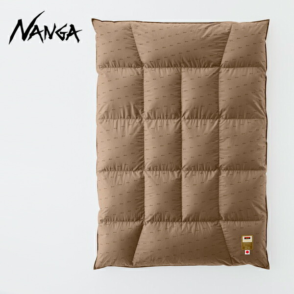 NANGA ナンガ ダウンデュベ シングル DX トラぺゾイド シングル モカ DOWN DUVET SINGLE DX (TRAPEZOID) SINGLE MOCHA NZ2254-4A402 N1J0MCs4画像