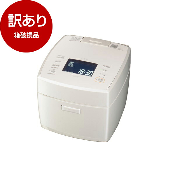【箱破損品】 MITSUBISHI NJ-VW10H-W 白真珠 本炭釜 [IH炊飯器 (5.5合炊き)] 【アウトレット】｜XPRICE店
