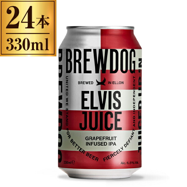 エルビスジュース 缶 330ml ×24