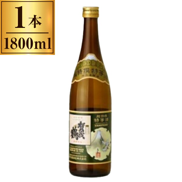 賀茂鶴酒造 超特選 賀茂鶴 特別本醸造 特等酒 1.8L メーカー直送 ギフト プレゼント